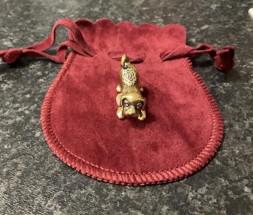 Miniature brass alloy lucky - brass/alloy,