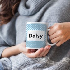 Personalised Name Polka Dots