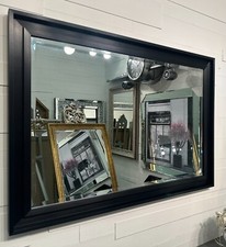 Large Antique Gold Mirror Contemporary design Stepped frame HOCKNEY Mirror