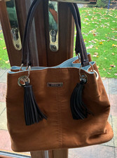 Used Women's Tan Hobo Style Shopper Bag from River Island