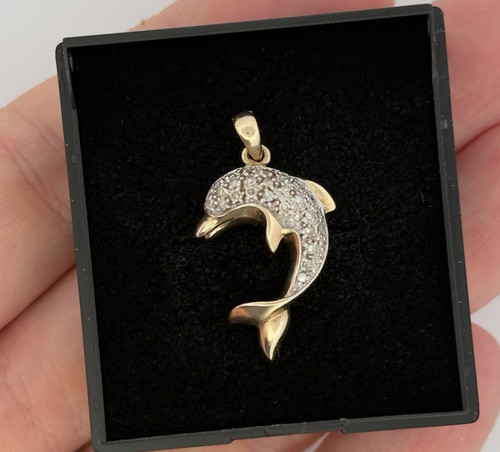 9ct yellow gold 25ct diamond - 9ct,