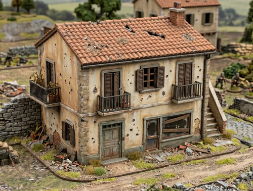 Ww2 abandoned building - ww2,