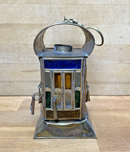 Old brass handcrafted unique - brass,