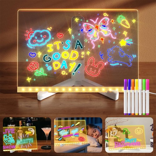 Message board led drawing - message,
