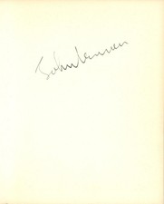 John Lennon signed book ‘A