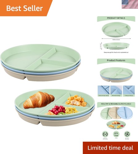 Portion control plate for - control,