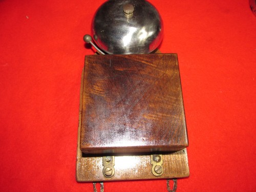 Vintage electric door bell - vintage,