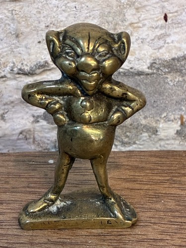 Vintage solid brass small - vintage,
