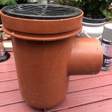 UG425 Polypipe - Underground Drain 110mm Bottle Gully with trap