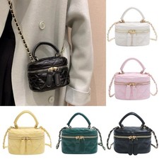 Mini Diamond Quilted Leather