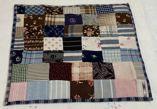 Antique patchwork quilt - antique, table