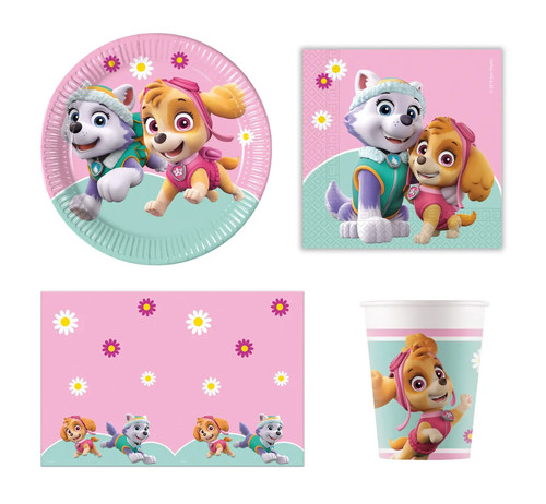 Paw patrol pink party - patrol,
