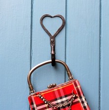 Wall Hook Heart Shape Rustic