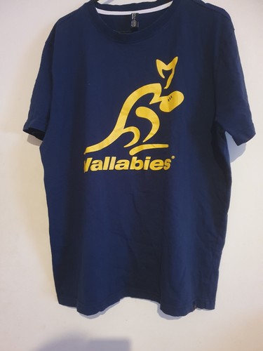 Wallabies kooga blue shirt - wallabies, t-shirt