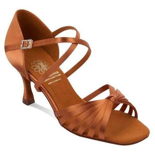 Supadance 1066 dark tan satin - 1066,
