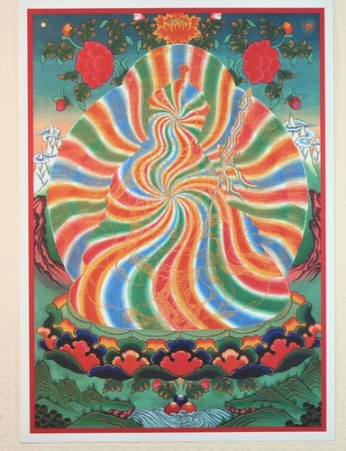 Tibetan thangka guru rinpoche - tibetan, thangka.