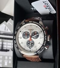 Superb Tissot PRS 516 Mens Silver Dial Chronograph Watch, rarely worn, Warranty