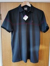 IJP Ian Poulter Mens 2014 Gleneagles T-Shirt Size S BNWT Scotchgard 3M Protector