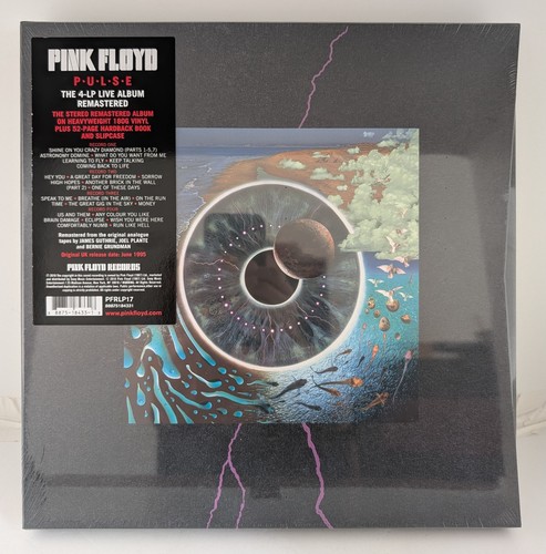 Pink floyd pulse vinyl 4lp - pink,