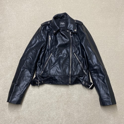 Zara biker jacket womens small - biker,