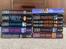 11 x Richard Laymon Vintage Horror Books Bundle