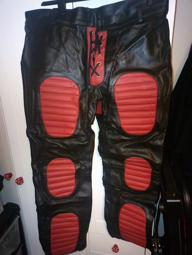 Mens new real black red - new,