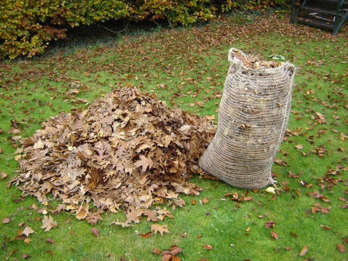 Composting leaf sacks x10 jute - x10,