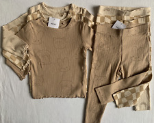 BNWT Baby Girls 6 piece Long Sleeve Tops/Leggings Outfit/Set 12-18 months NEXT