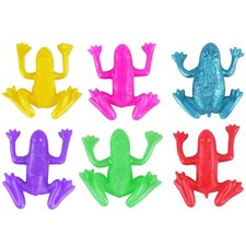 12 Stretchy Frog Toy Kids