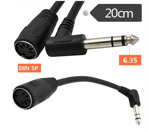 Midi din 5pin female - din, to