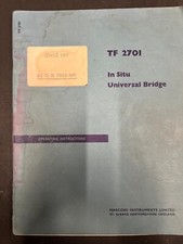 MARCONI TF2701 IN SITU