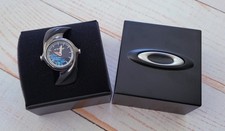 Oakley Crush 2.5 Ion Plated Stainless Steel Lily Watch & Display Box EUC