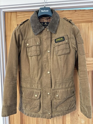 Barbour women jacket size 10 - women's,
