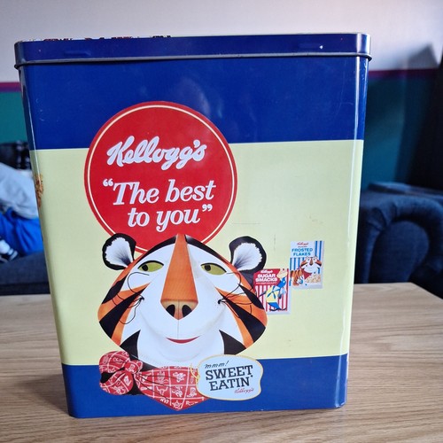 Kelloggs vintage tin - vintage,