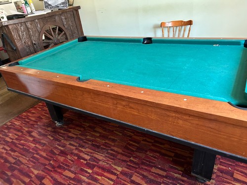Pool table slate bed - table,