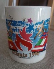 Atlanta 1996 Olympics Mug Summer Games Ex Condition Official Merchandise