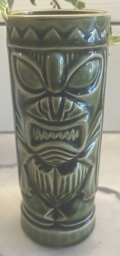 Vintage tiki mug vase - tiki,