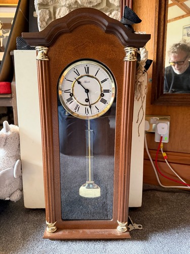 Hermle chiming wall clock - hermle,