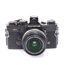Olympus OM-2N Black 35mm Film Camera With 28mm F/2.8 Lens -VM 7421 MT-