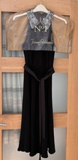 NEW JENNY PACKHAM No 1 A-Line Beautiful Classic Black Dress  UK 8
