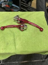 RFX Flexi Lever Set Honda CR125/250 04-07 CRF250/450 04-06 CRFX250/450 04-20 Red