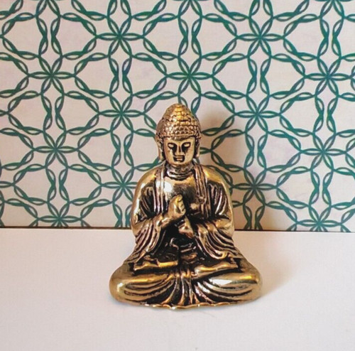 Buddha brass statue - buddha,