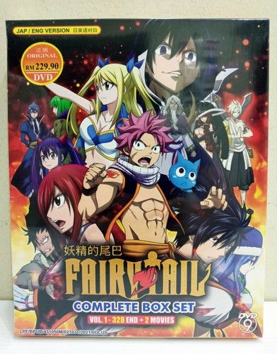 Dvd fairy tail - fairy, complete