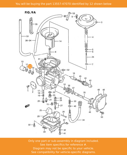 Suzuki washer 13557 47070 oem - washer,, 13557-47070