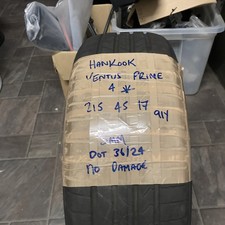 2154517 215 45 17 21545R17 HANKOOK VENTUS PRIME 4 * TYRE 5mm TREAD DOT 36/24