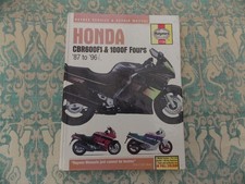 Haynes HONDA CBR600F1 AND 1000F FOURS 1987 to 96 WORKSHOP MANUAL Hardback