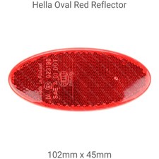 Abbey Caravan 102mm Oval Red