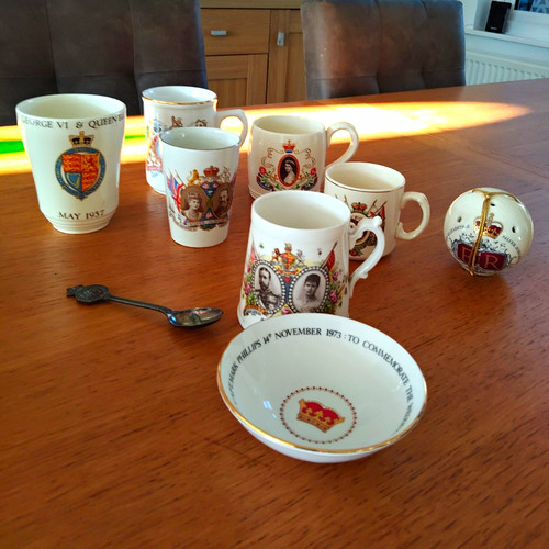 Vintage royal memorabilia - vintage,