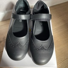 Geox Girls School Shoes Black