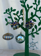 6 x Vintage Christmas Tree